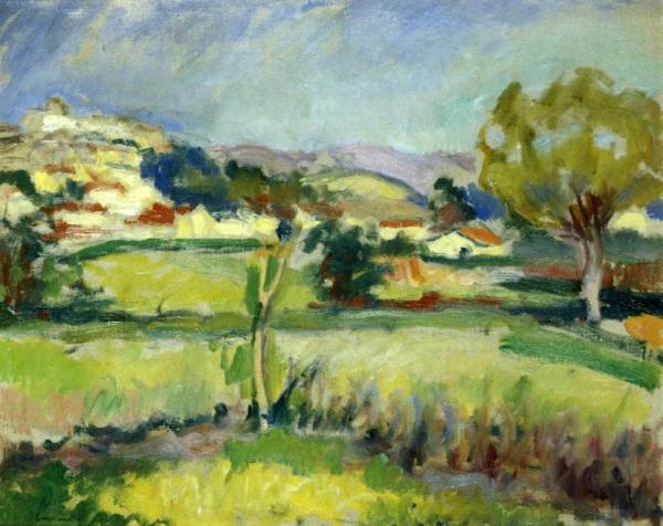 Provencal Landscape by Charles Camoin