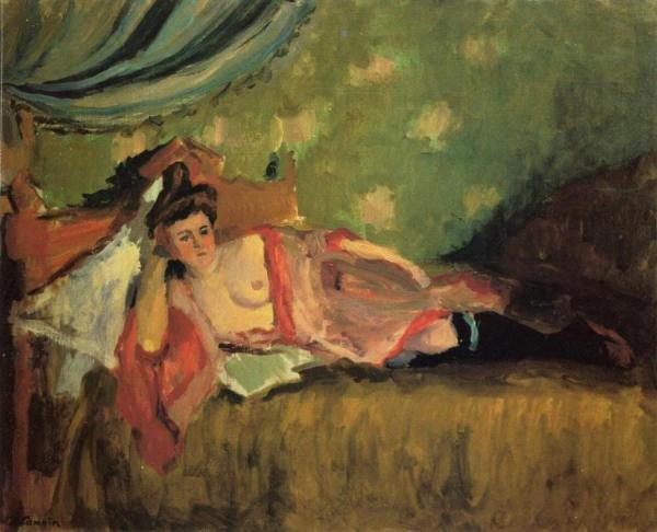 Resting Model by Charles Camoin