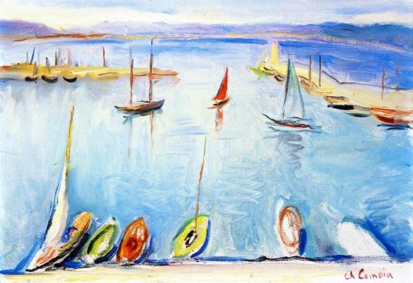 Saint-tropez by Charles Camoin