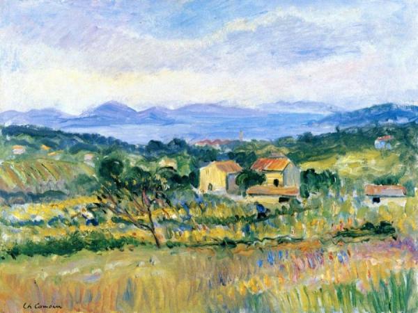 Saint-tropez, The Bay Of Canoubiers by Charles Camoin Oil Painting Reproductions