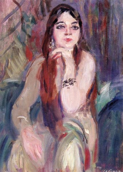 Seated Woman by Charles Camoin