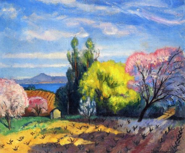 Spring In Saint-tropez by Charles Camoin