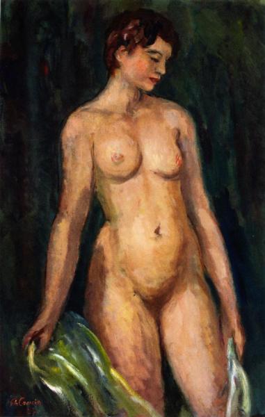 Standing Nude by Charles Camoin