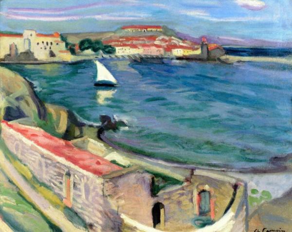 The Bay At Collioure by Charles Camoin