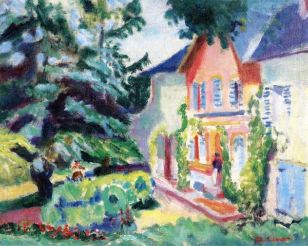 The Pink House by Charles Camoin