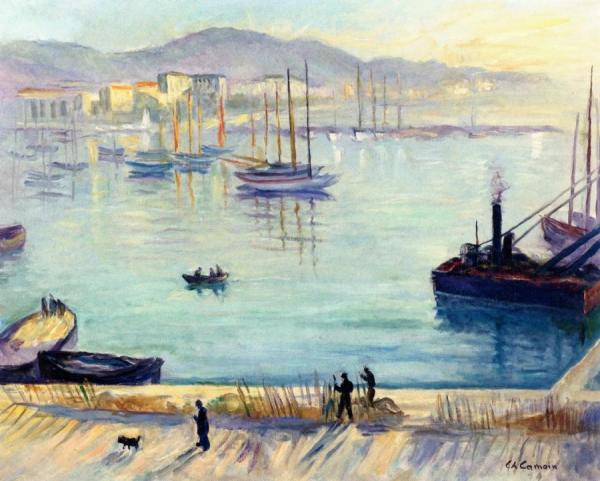 The Port Of Cannes by Charles Camoin