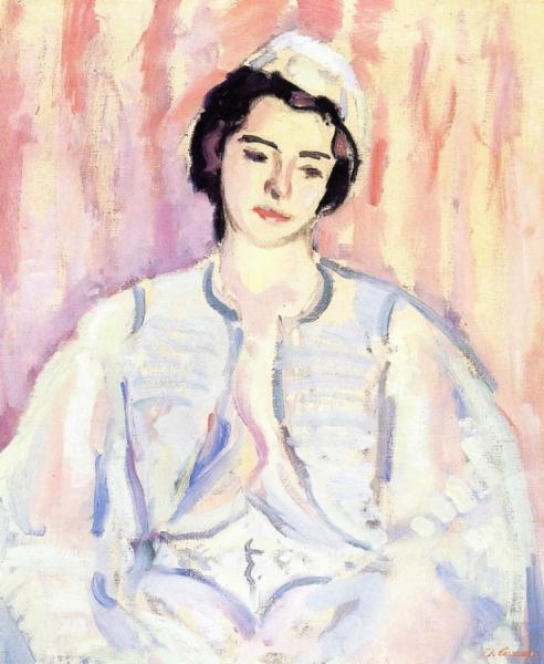 Woman In A Moroccan Costume by Charles Camoin