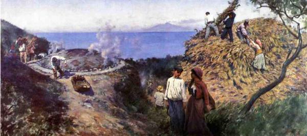 Harvesting Scene by Charles Caryl Coleman