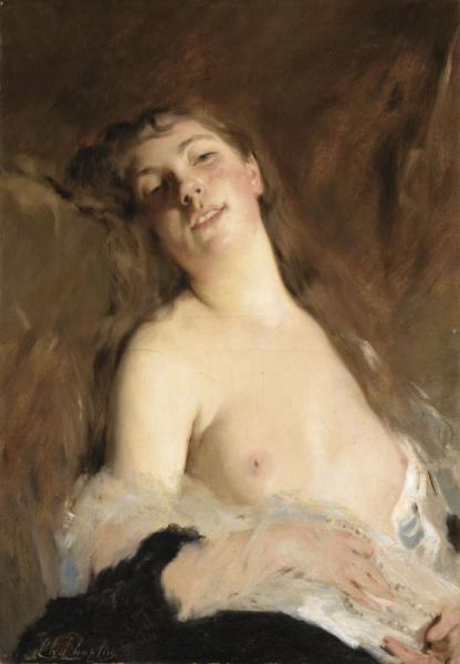 Reverie by Charles Chaplin Oil Painting Reproductions