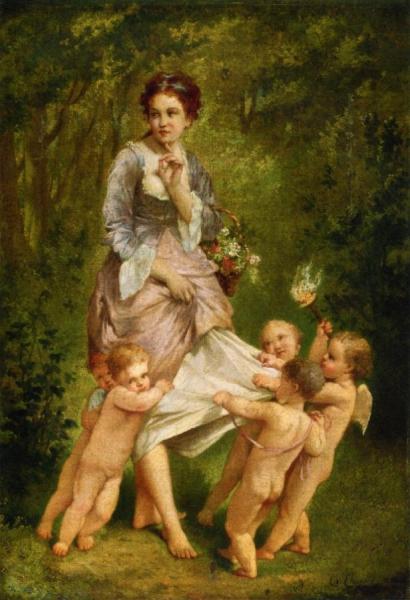Venis With Putti by Charles Chaplin