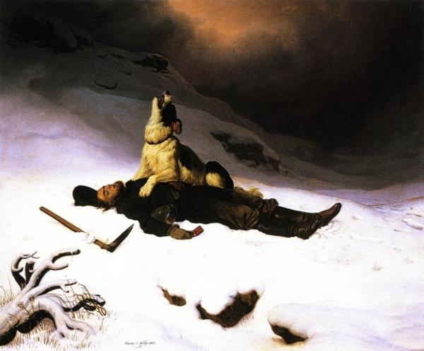 The Dead Miner by Charles Christian Nahl