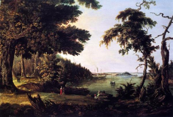 Diamond Cove, Great Diamond Island, Maine by Charles Codman Oil Painting Reproductions