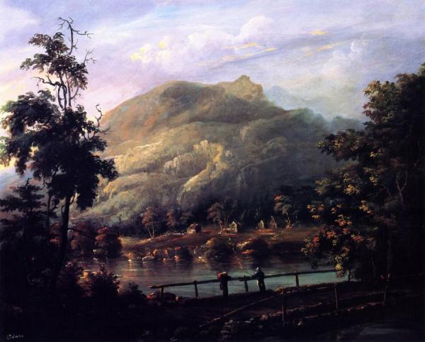 Romantic Landscape by Charles Codman