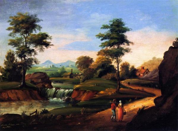 View Of Twin Mountain by Charles Codman