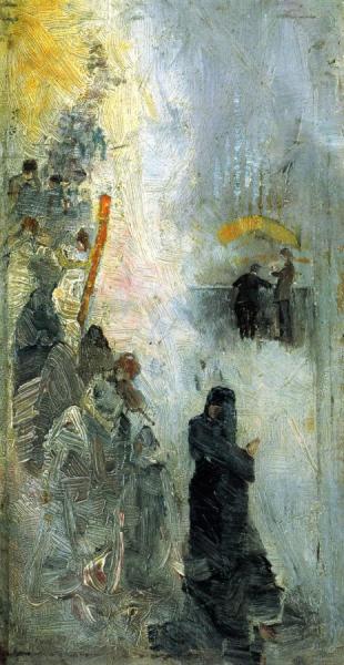 A Dream Of Handel's Largo by Charles Conder Oil Painting Reproductions