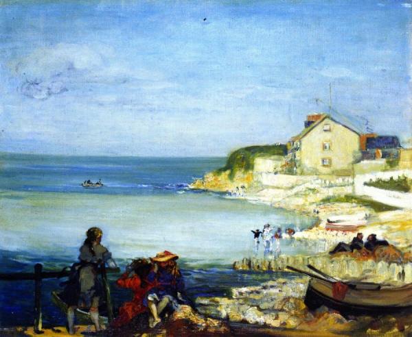 Beach At Swanage by Charles Conder