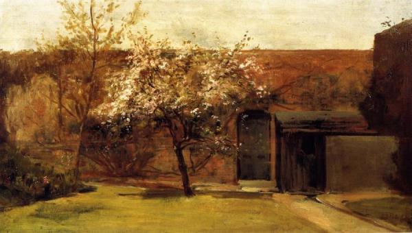 Blossoms, Chantemesle by Charles Conder