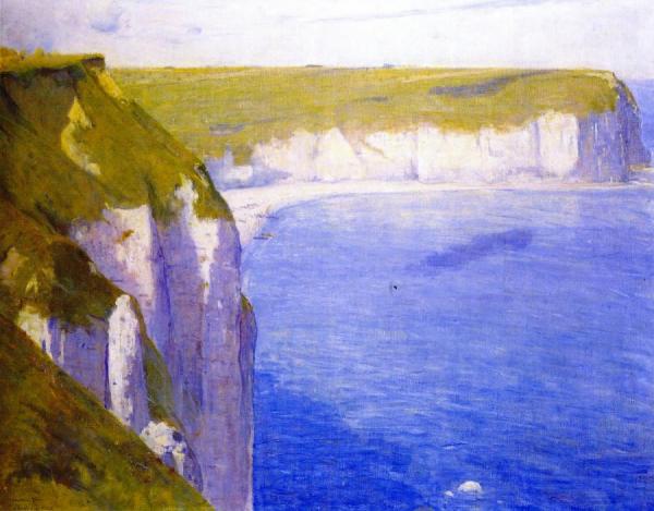 Cliffs At Yport by Charles Conder