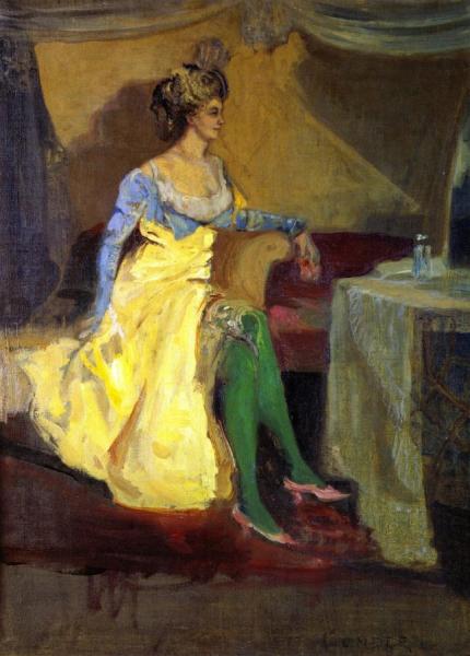 Charles Conder Madame Rejane