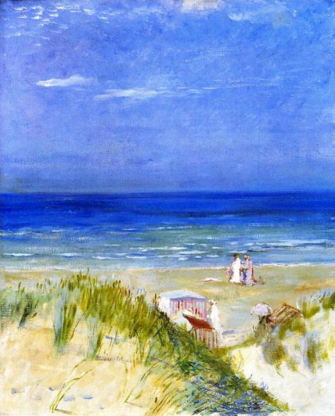 Sand Dunes, Ambleteuse by Charles Conder Oil Painting Reproductions