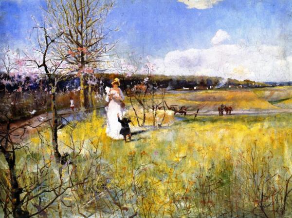 Springtime by Charles Conder