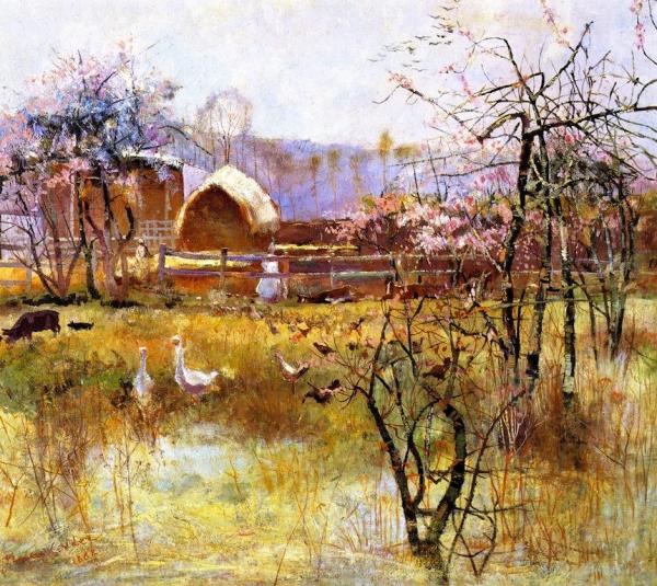 Charles Conder The Farm, Richmond, New South Wales