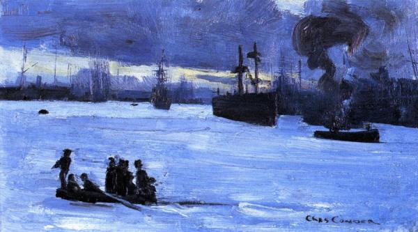 View Of Port Pillip Bay by Charles Conder