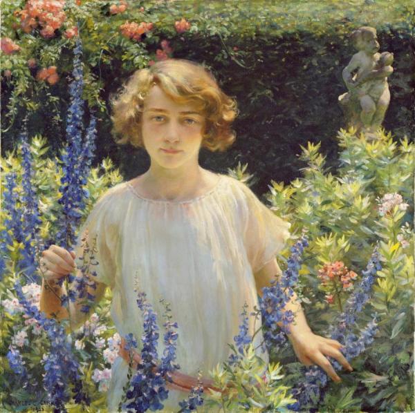 Betty Newell by Charles Courtney Curran