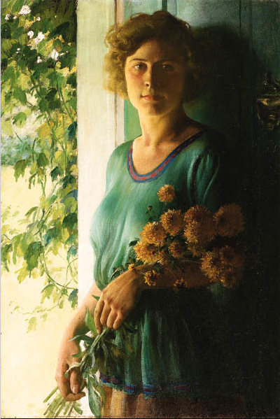 Golden Glow by Charles Courtney Curran