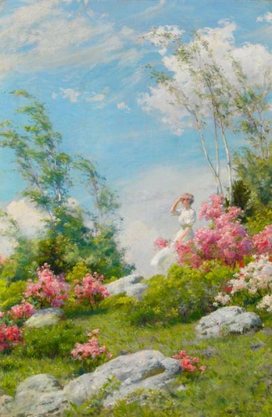 May Morning by Charles Courtney Curran