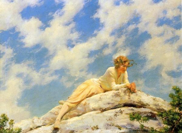 Charles Courtney Curran Ragged Clouds
