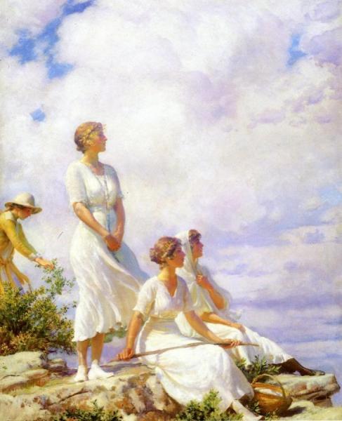 Summer Clouds by Charles Courtney Curran