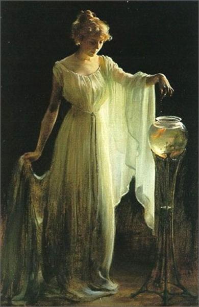 The Goldfish by Charles Courtney Curran
