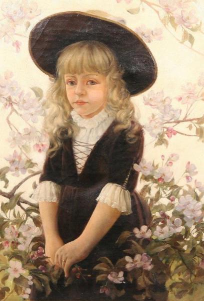 Tina by Charles Courtney Curran
