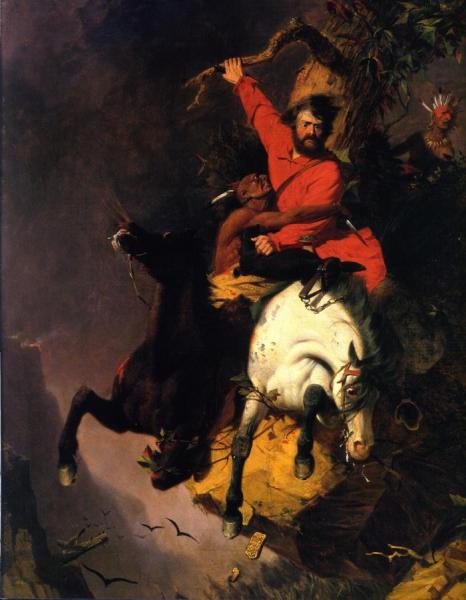 The Death Structure by Charles Deas Oil Painting Reproductions