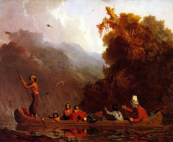 The Voyagers by Charles Deas Oil Painting Reproductions