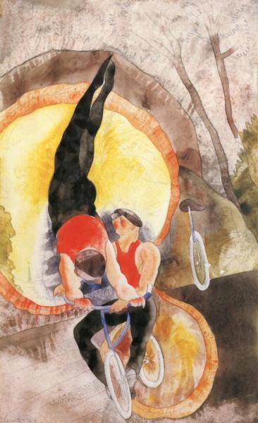 Acrobats by Charles Demuth