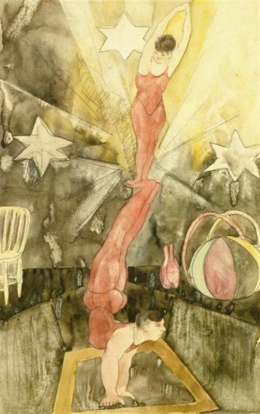 Acrobats by Charles Demuth