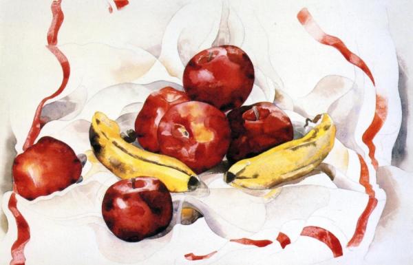 Apples And Bananas by Charles Demuth