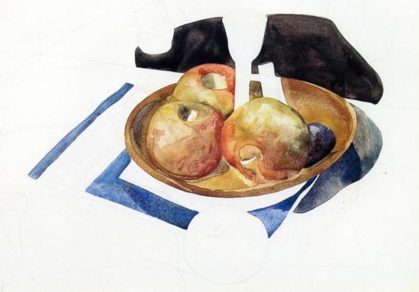 Apples And The Arts by Charles Demuth