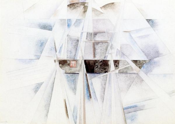 Bermuda No. 2, The Schooner by Charles Demuth