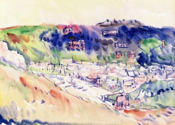 Coastal Scene by Charles Demuth