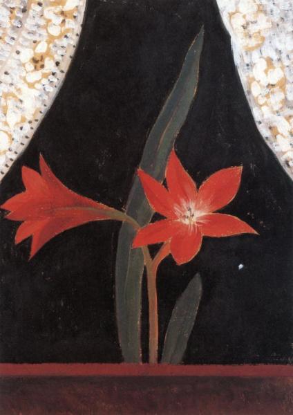 Cottage Window by Charles Demuth