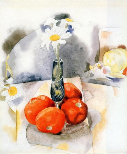 Charles Demuth Daisies And Tomatoes