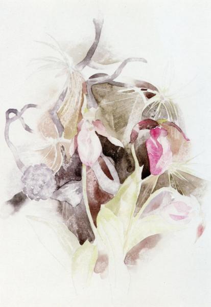 Flowers And Fruit by Charles Demuth