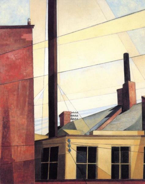 From The Garden Of The Château by Charles Demuth