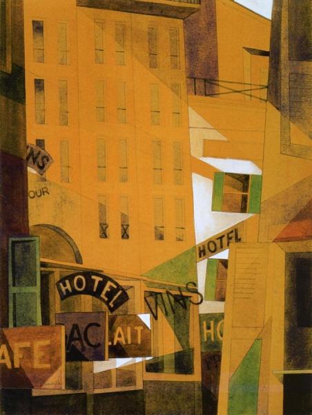 Hotel by Charles Demuth