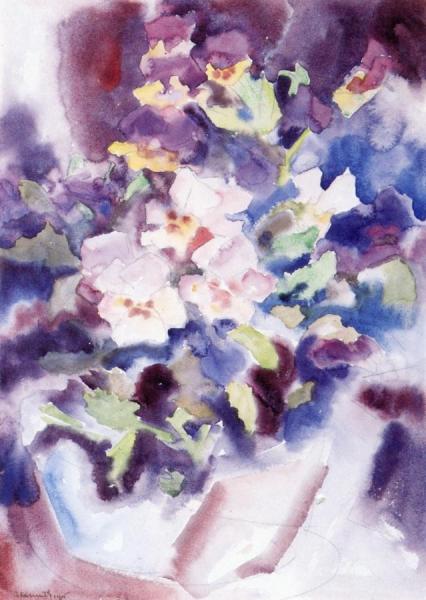 Pansies by Charles Demuth