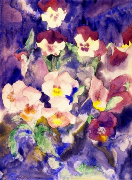 Pansies by Charles Demuth