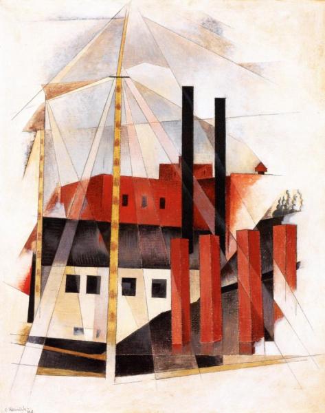 Piano Mover's Holiday by Charles Demuth